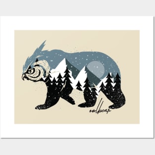 Natural Owlbear Posters and Art